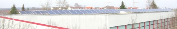Solaranlage Schönbuchhalle Hildrizhausen